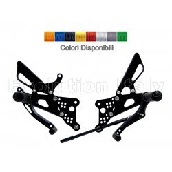 Pedane Arretrate Racing per YAMAHA YZF R6 600 2003-2005