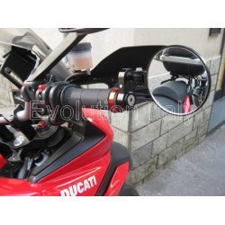 SPECCHI RETROVISORI ROTONDI per Manubrio